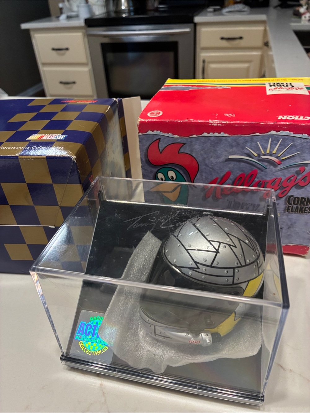 1998 Limited Edition 1/4 scale Terry Labonte Iron Man Helmet from Action